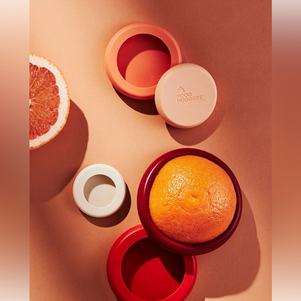 Anthropologie fruit and veggie food huggers set of 5